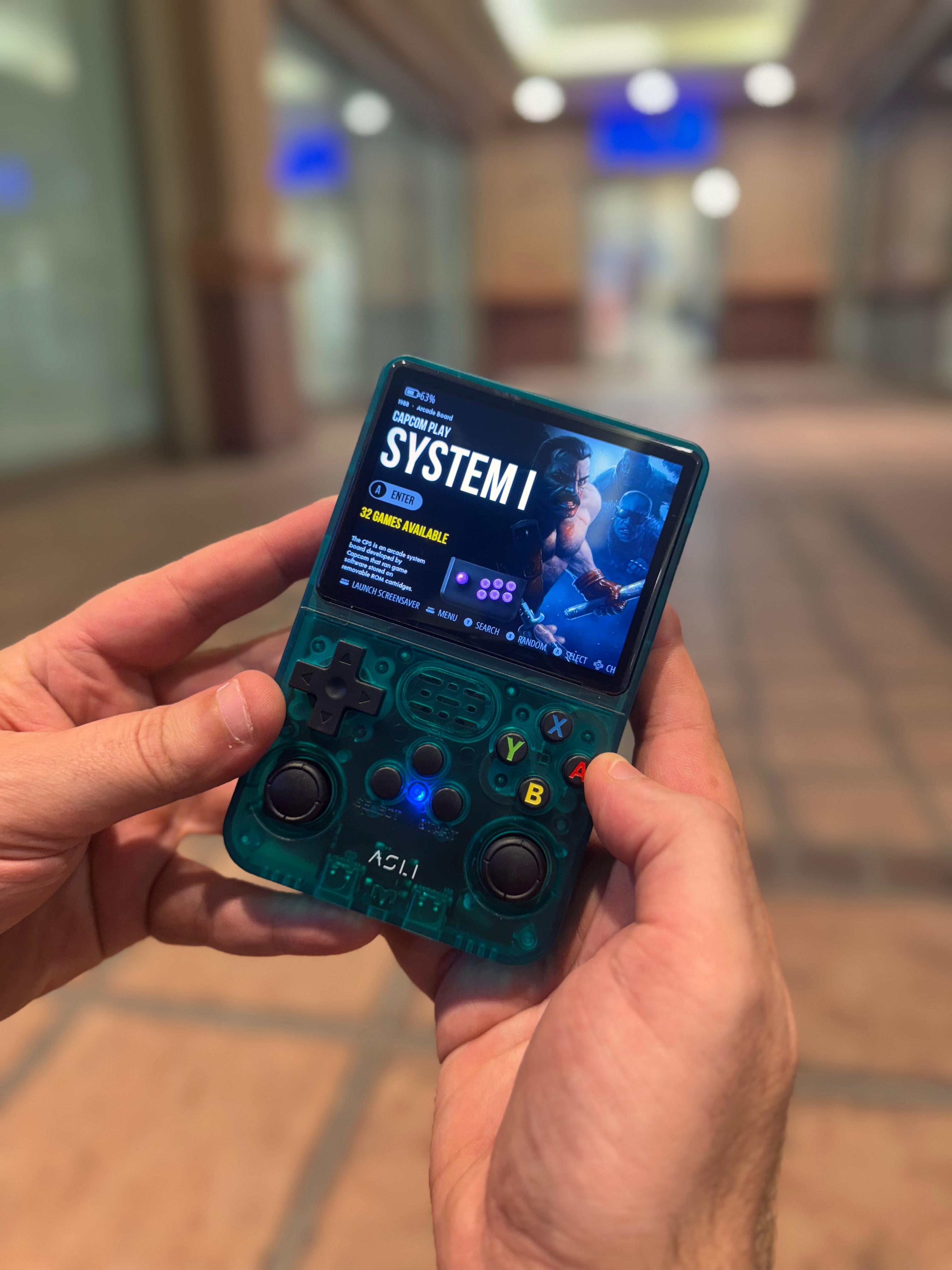 Asli Global Xretro Engine 3.5 Xretro Handheld Game Console With Linux System 128GB | Green Asli Global Xretro Engine 3.5 Xretro Handheld Game Console With Linux System 128GB | Green